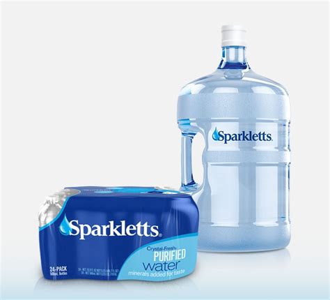 Sparkletts water delivery - After signing up for bottled water delivery service, you will decide what day you would like your cooler to be set up. A route sales representative will come by your home or office to set up your cooler, drop off your first bottled water delivery, and review operation instructions. Someone 18 years old or older must be present at this appointment. 